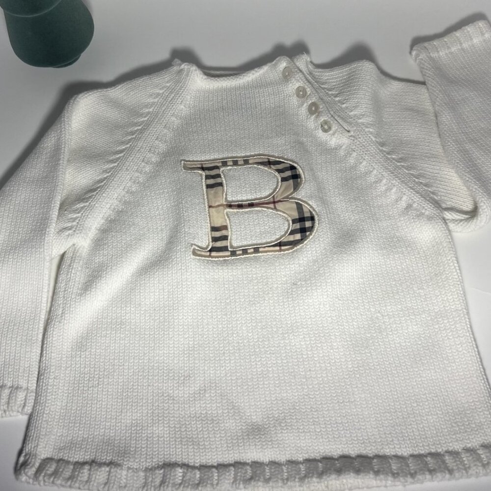 Burberry White Sweater size 2